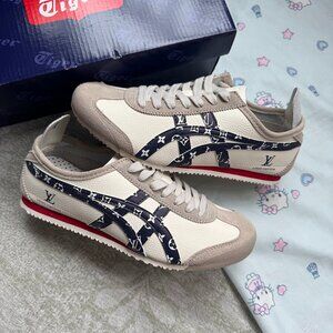 Onitsuka Tiger Mexico 66 x Louis Vuitton White Sneakers